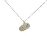 925 silver necklace large lucky talisman