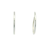 Fine 925 silver creoles