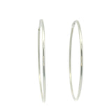 Fine 925 silver creoles