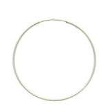 Fine 925 silver creoles