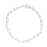 Bracelet homme argent 925 maille rectangle