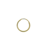 Fine gold creoles