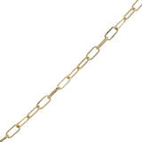 Collier doré croix onyx noire 60 cm