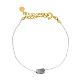 Bracelet doré Labradorite et Pierre de Lune