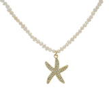 Cultured pearl necklace