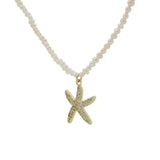 Cultured pearl necklace