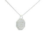 Silver necklace + than yesterday - than tomorrow