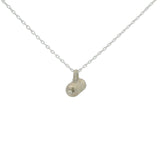 Collier en argent 925 avec talisman mate 42cm