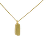 Golden necklace and lucky box