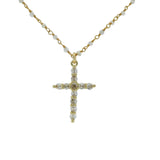 Collier rosary doré pierre de lune et perles de cultures 70cm