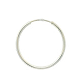 Fine 925 silver creoles