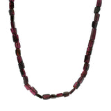 Gold choker necklace with cubic stones
