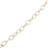 Collier doré cauri onyx noire 42 cm
