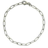 Bracelet homme argent 925 oxydé mate