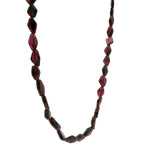Diamond stone necklace