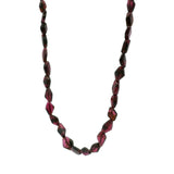 Diamond stone necklace