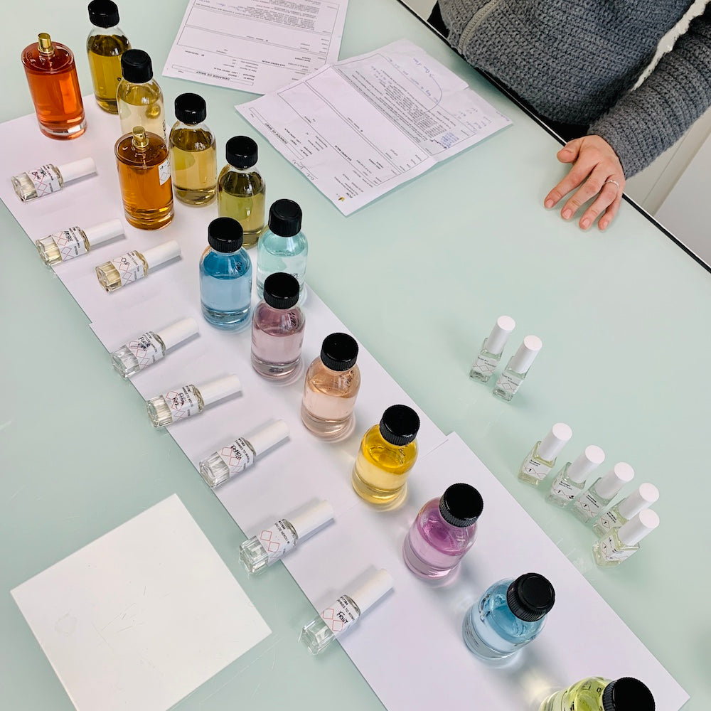 échantillon parfum grasse