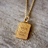 Collier doré etoile de david et zircon 42 cm