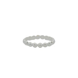 Bague en argent 925 avec boules