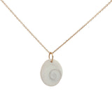 Collier doré oeil de Sainte Lucie 42 cm