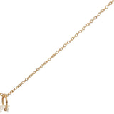 Collier doré oeil de Sainte Lucie 42 cm