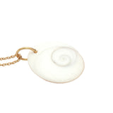 Collier doré oeil de Sainte Lucie 42 cm