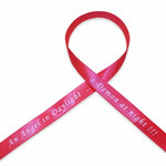 an angel in daylight a demon at night - Bracelet Satin