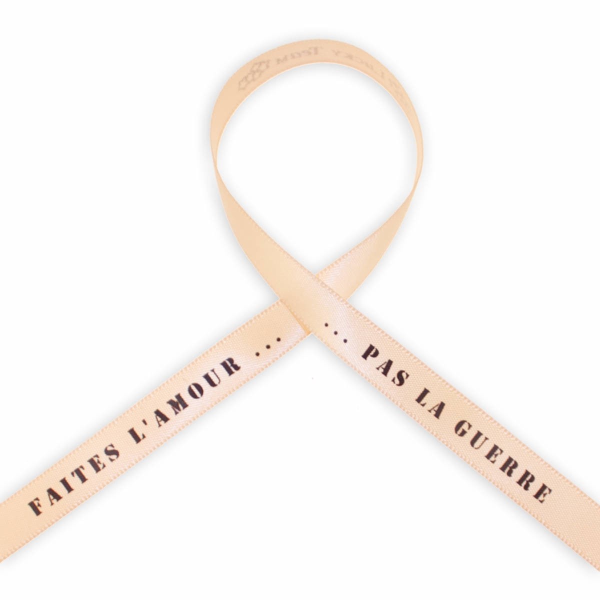 faites lamour pas la guerre - Bracelet Satin