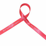 his hair his eyes his voice his smile - Bracelet Satin