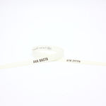 ava basta sta zittu - Bracelet satin