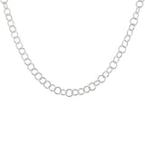 Collier argent maille ronde - 42CM