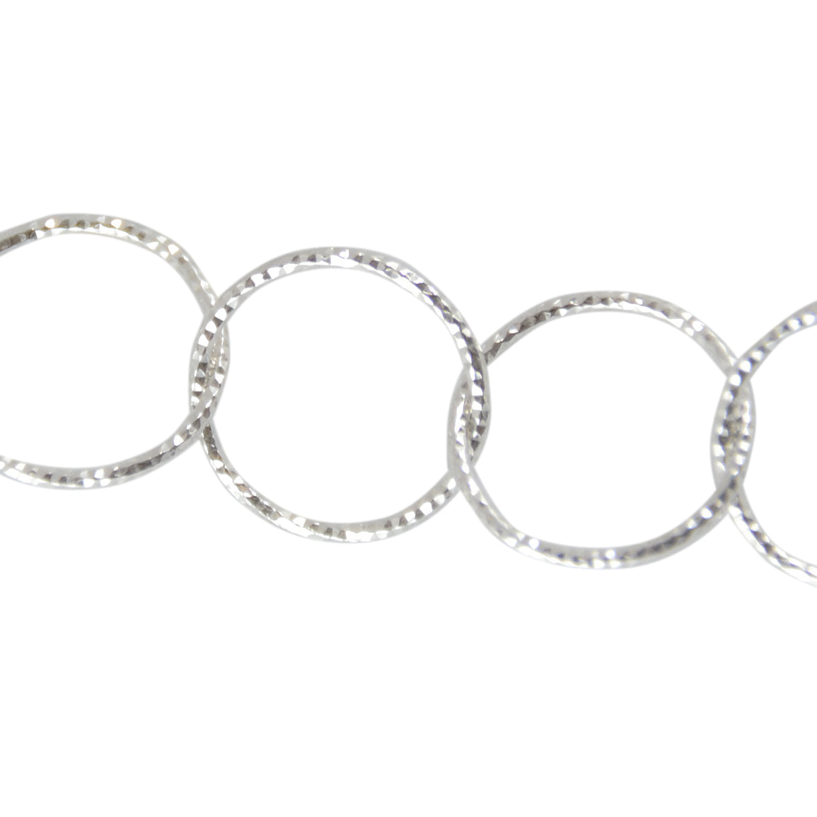 Collier argent maille ronde