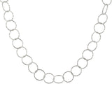 Collier argent maille ronde