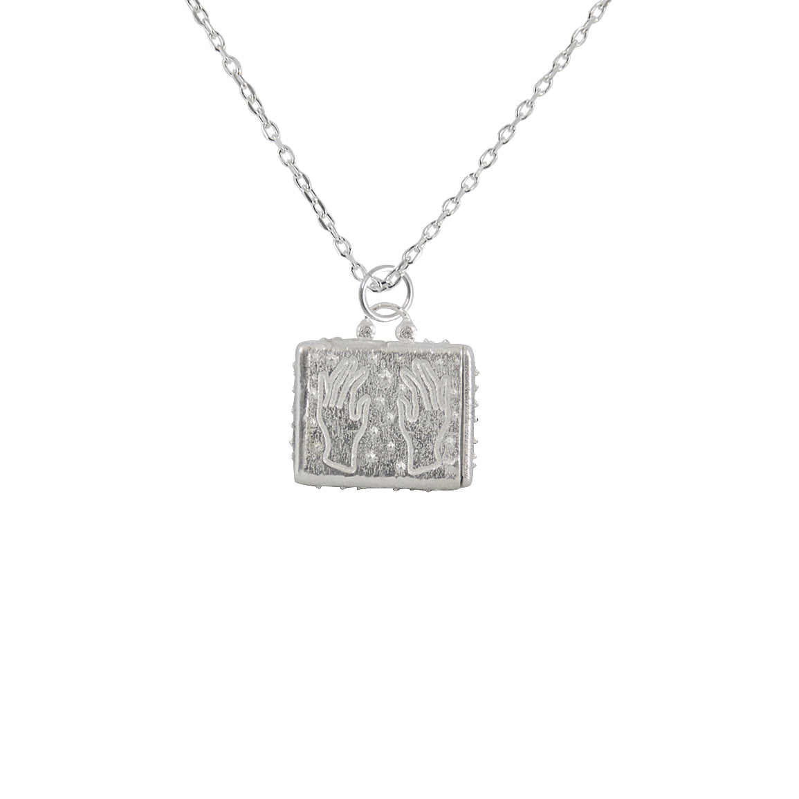 Collier argent 925 mains