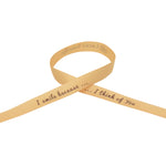 I smile because I think of you - Bracelet Satin