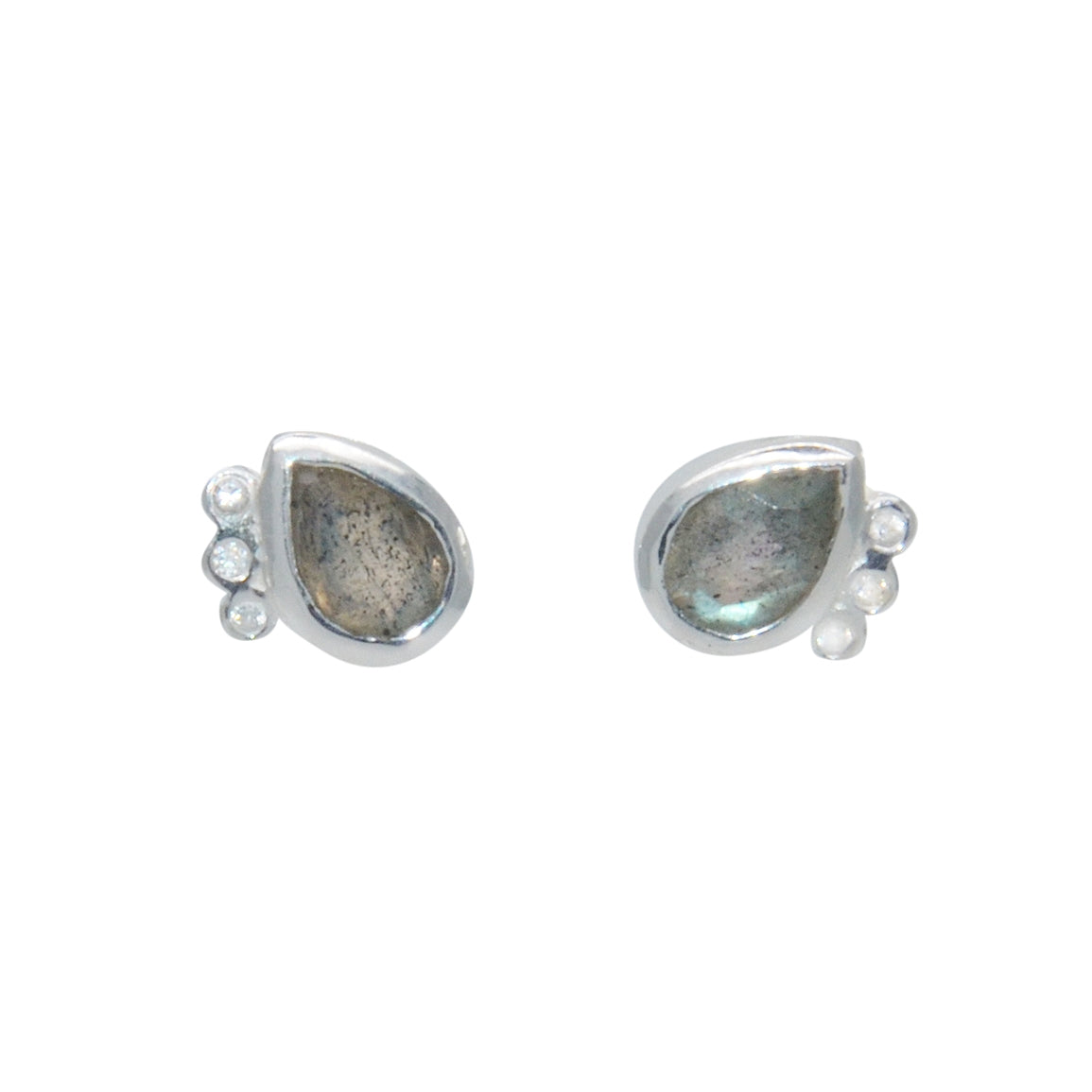 Boucles argent 925 et pierres