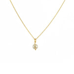 Collier doré perle de culture - Colliers