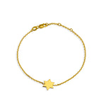 Bracelet Chaine Etoile de David vermeil