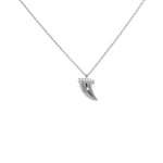 Collier argent 925 et zircons blancs