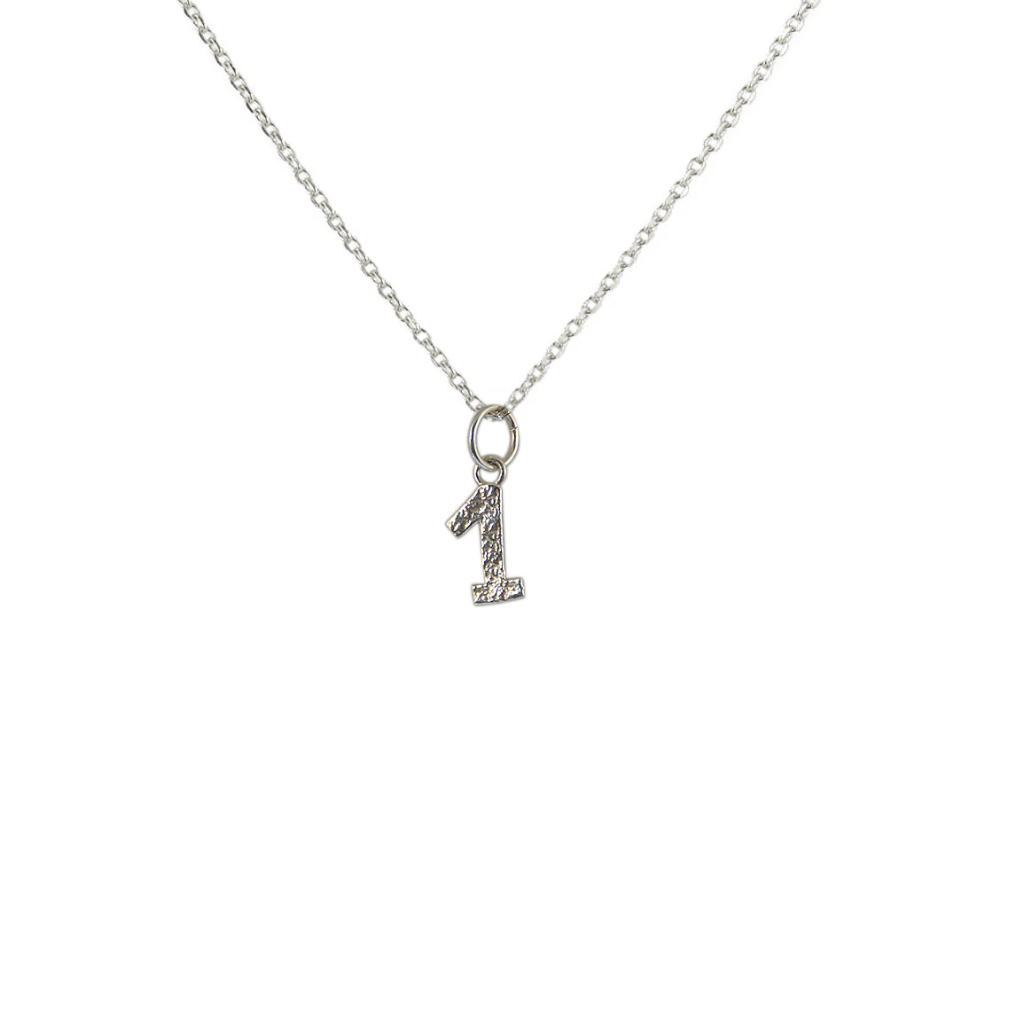 Luckyteam bijoux femme argent 925 collier chiffre 1