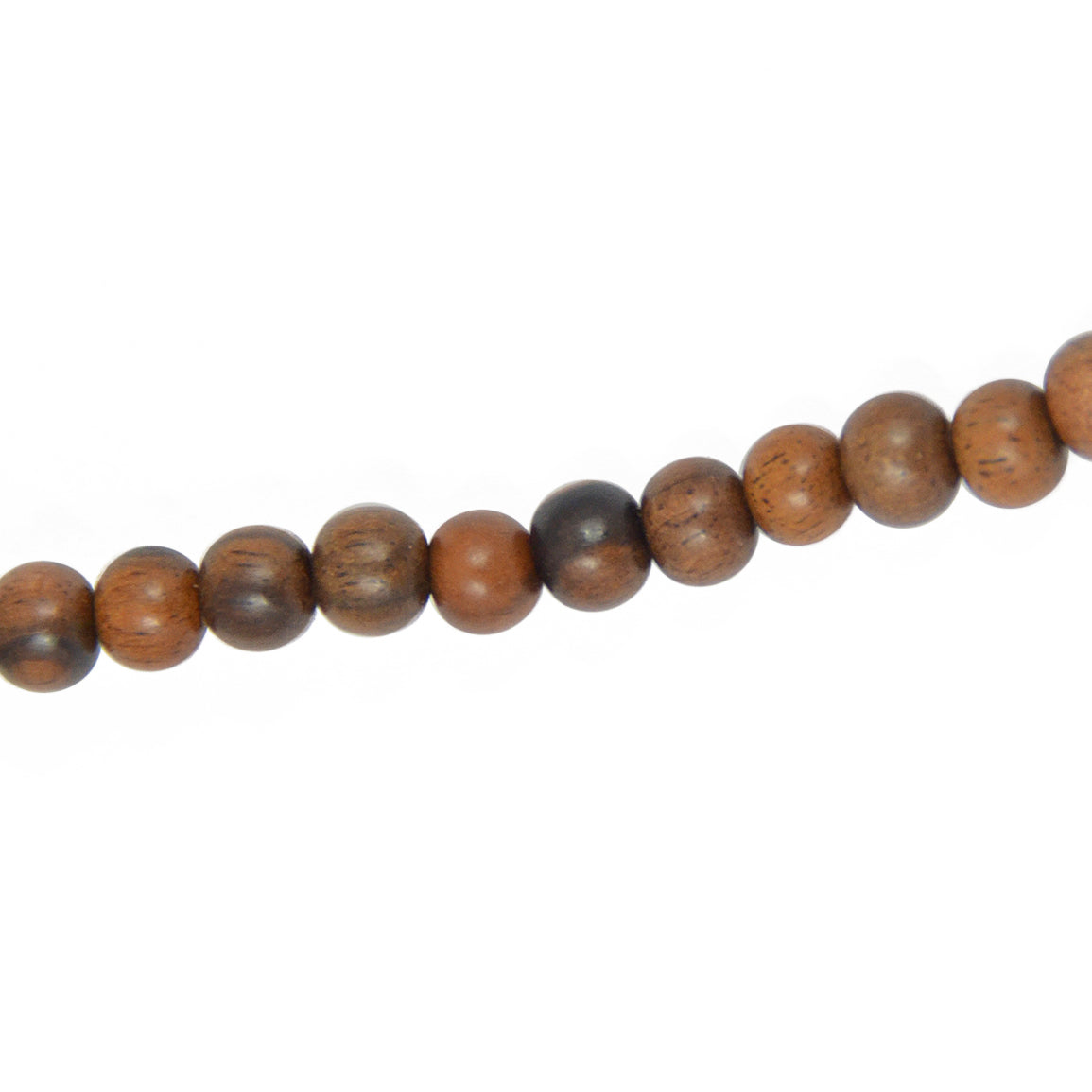 Collier perles bois