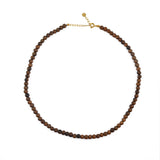 Collier perles bois