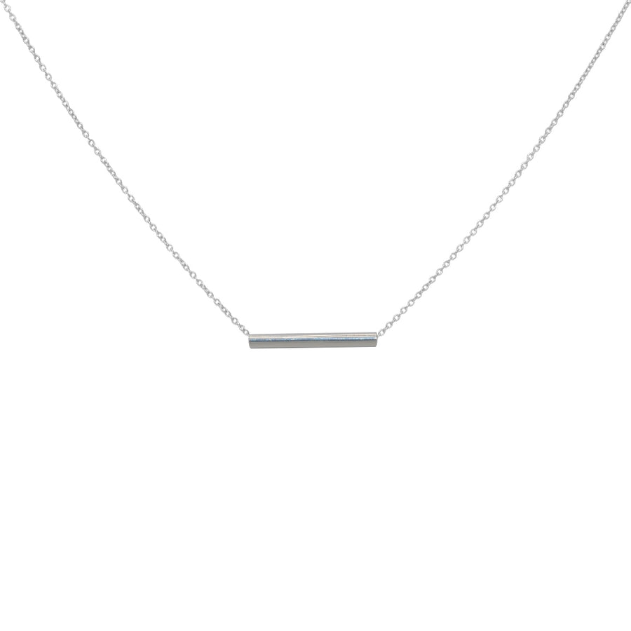 Collier argent 925 tube