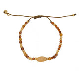 Bracelet perles bois