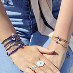 Bague oeil turc dorée à l’or fin 18k - Bagues