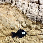 Oeil en verre soufflé poisson