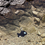 Oeil en verre soufflé poisson