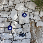 Oeil en verre soufflé poisson