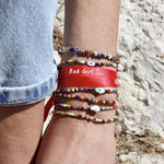 bad girl needs bad boy - Bracelet Satin