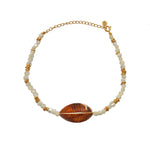 Bracelet de cheville coquillages